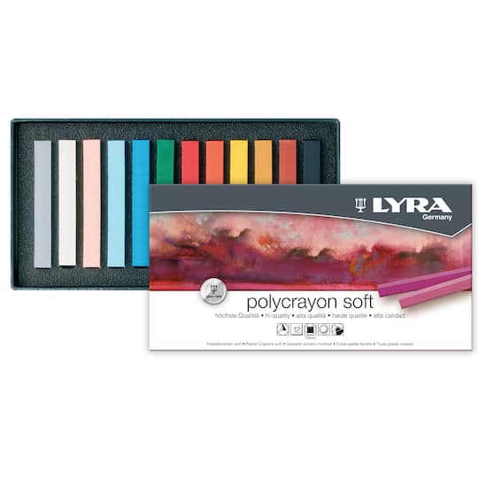 Lyra Polycrayons Soft Pastel Set